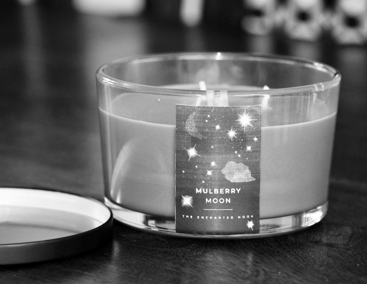 🌙 Mulberry Moon - Imperfect 3-wick Soy Wax Candle