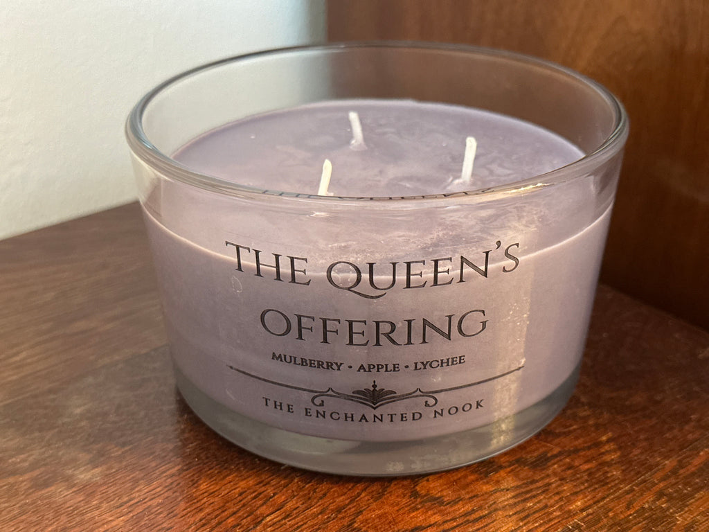 ‘The Queen’s Offering’ XL 3-wick Jar Candle