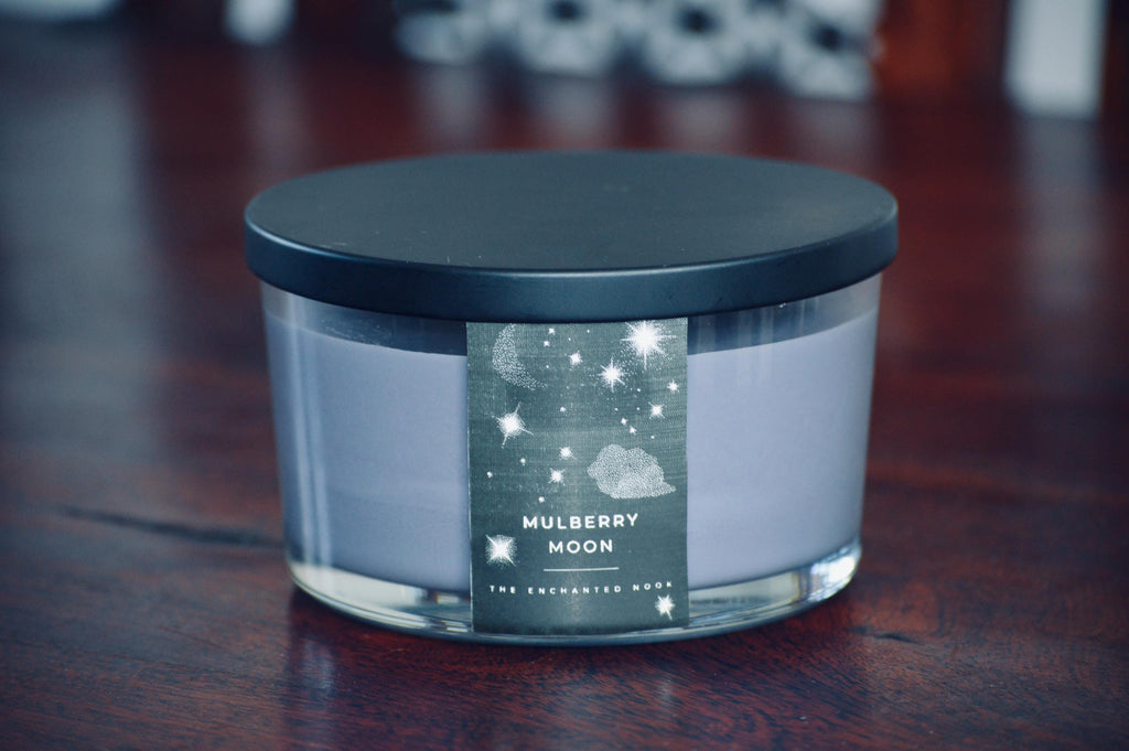 🌙 Mulberry Moon - Imperfect 3-wick Soy Wax Candle