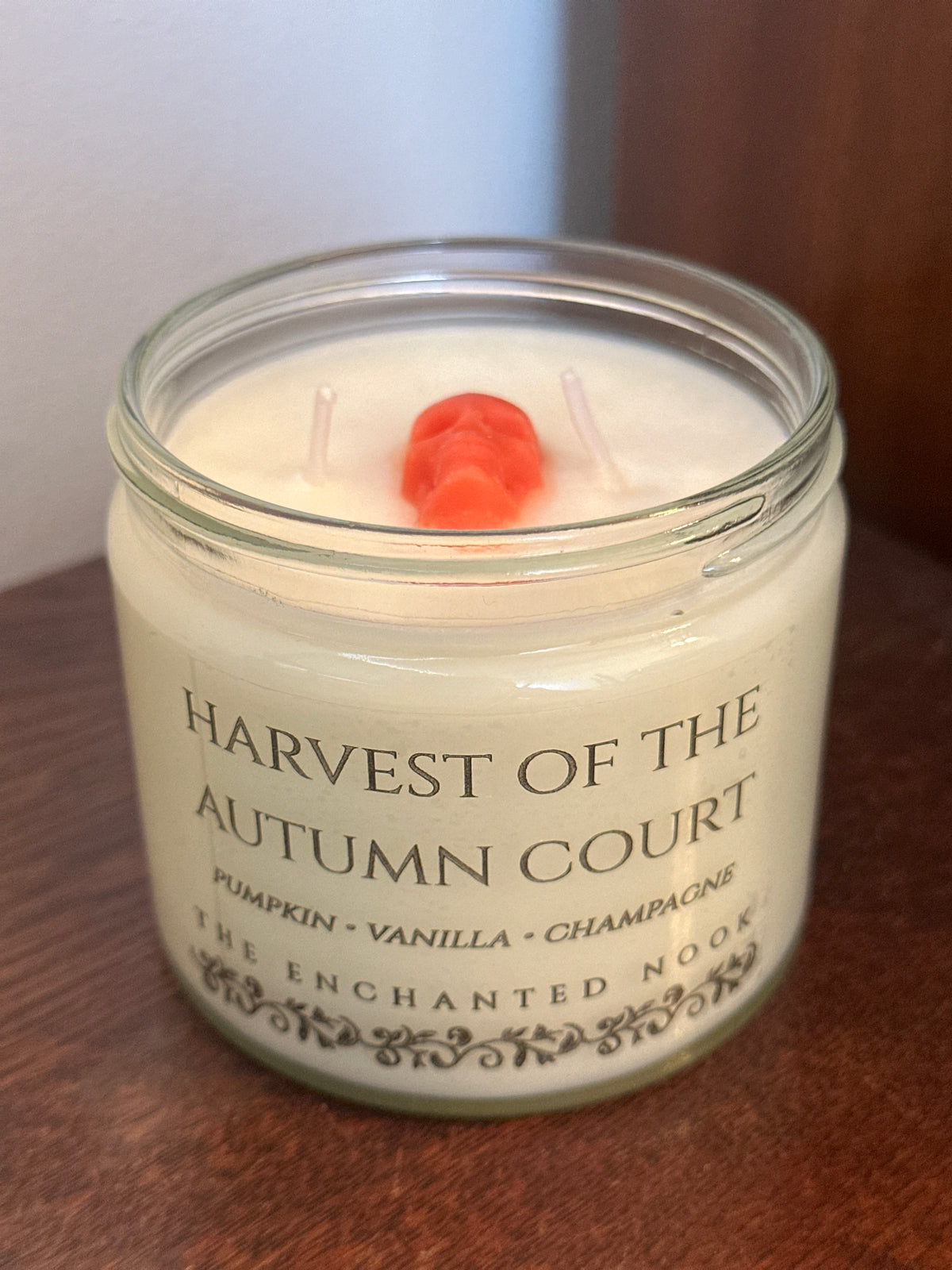 ‘Harvest of the Autumn Court’ Large Jar Candle