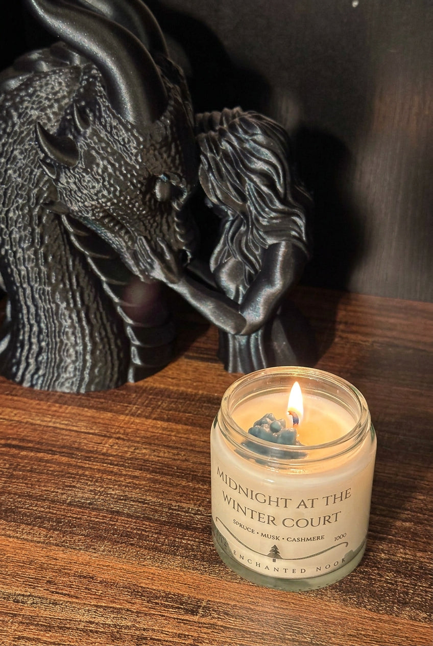 ‘Midnight at the Winter Court’ Medium Jar Candle