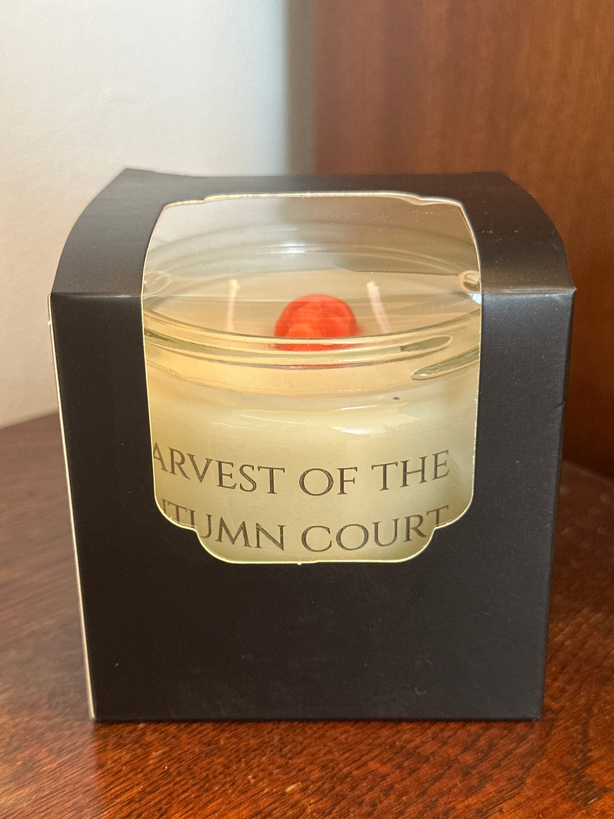 ‘Harvest of the Autumn Court’ Large Jar Candle