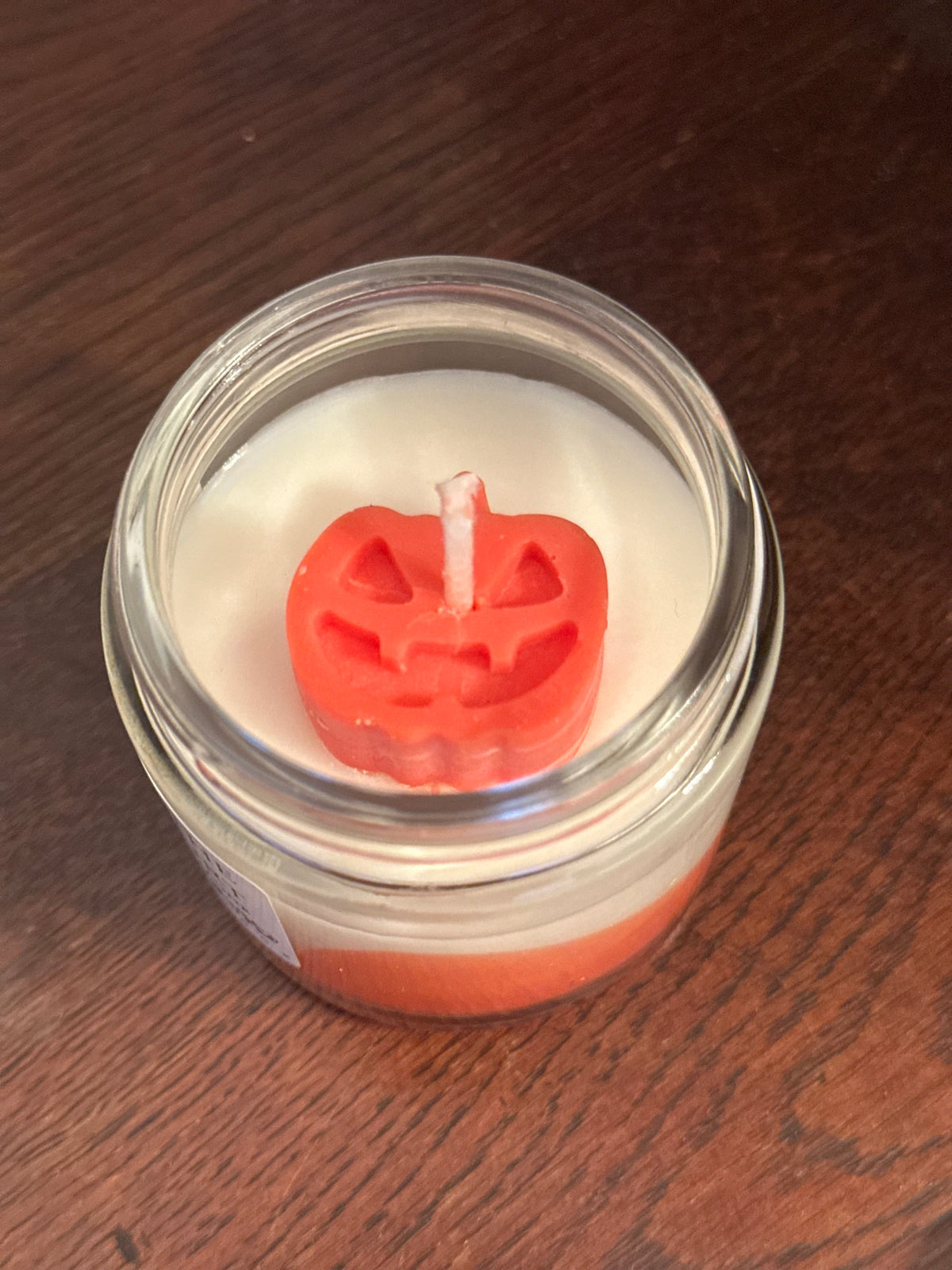 ‘Harvest of the Autumn Court’ Medium Jar Candle with Pumpkin